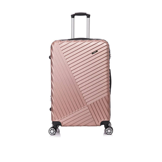 Toscano Prodigio 28" Hardside Spinner Wheel Luggage Suitcase - Rose Gold