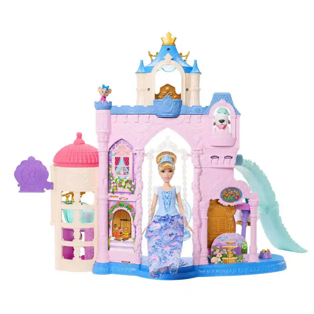 Disney Princess Palace of Animals Playset with Doll