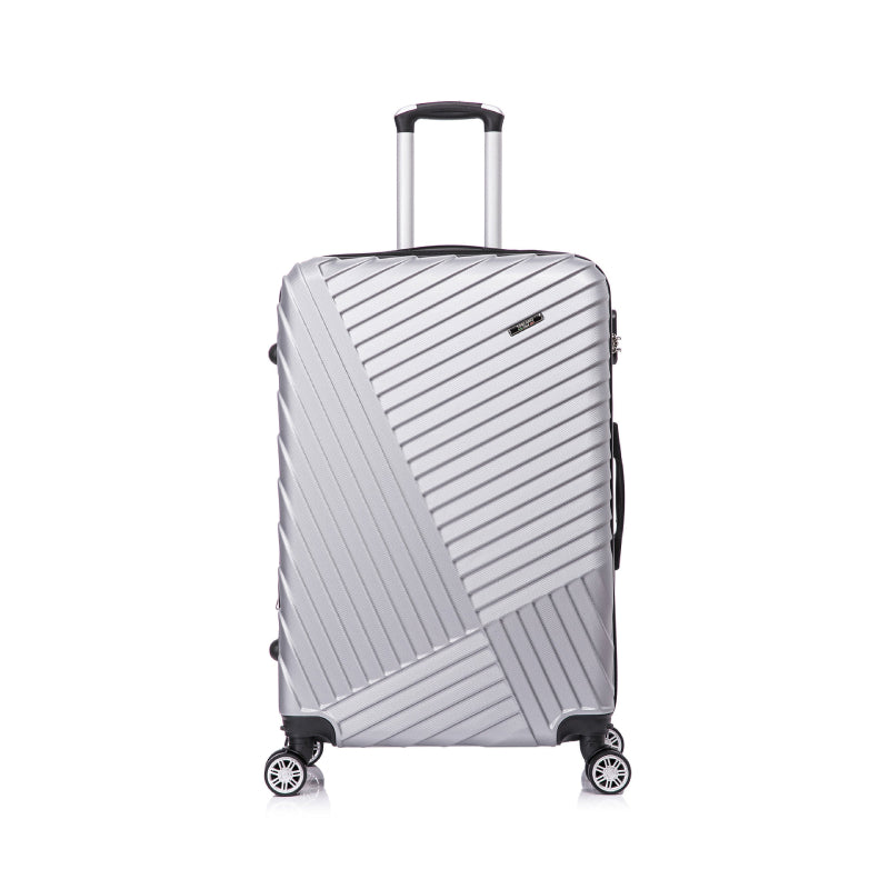 Toscano Prodigio 30" Luggage Suitcase - Titanium Silver