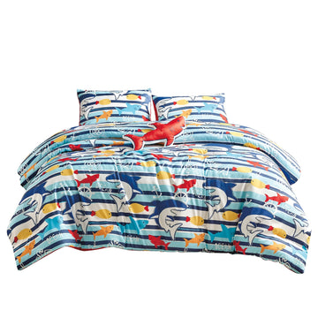 ESCA Oceanlife Full Size Comforter - Multicolor
