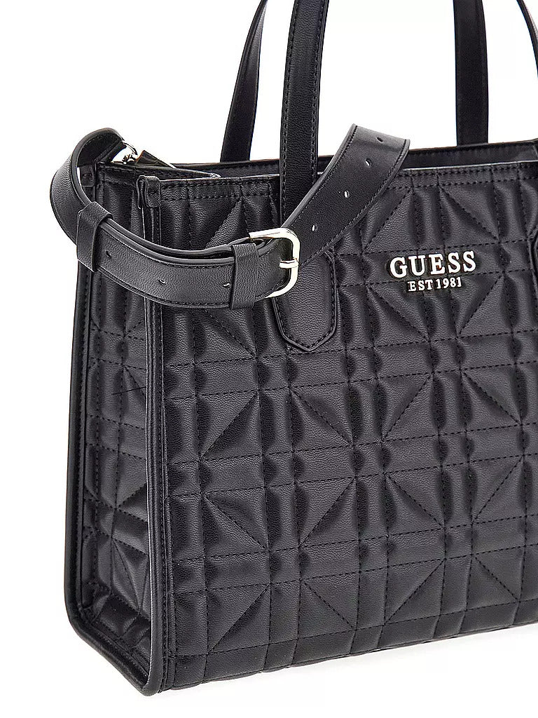 GUESS Silvana 2 Comp Tote Black