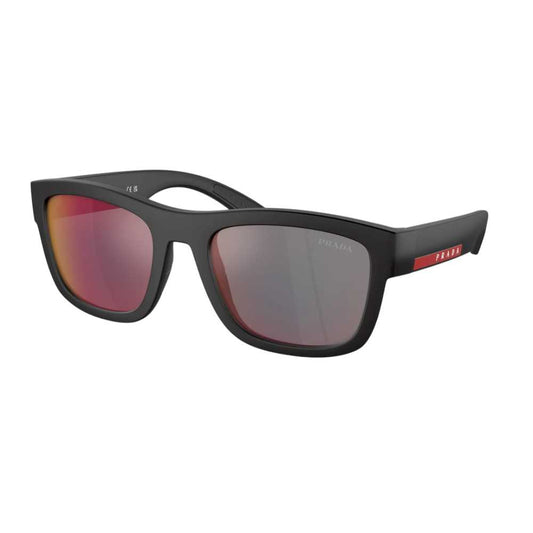 Prada PRA09S531AB0 Men's Pillow Mirrored Sunglasses