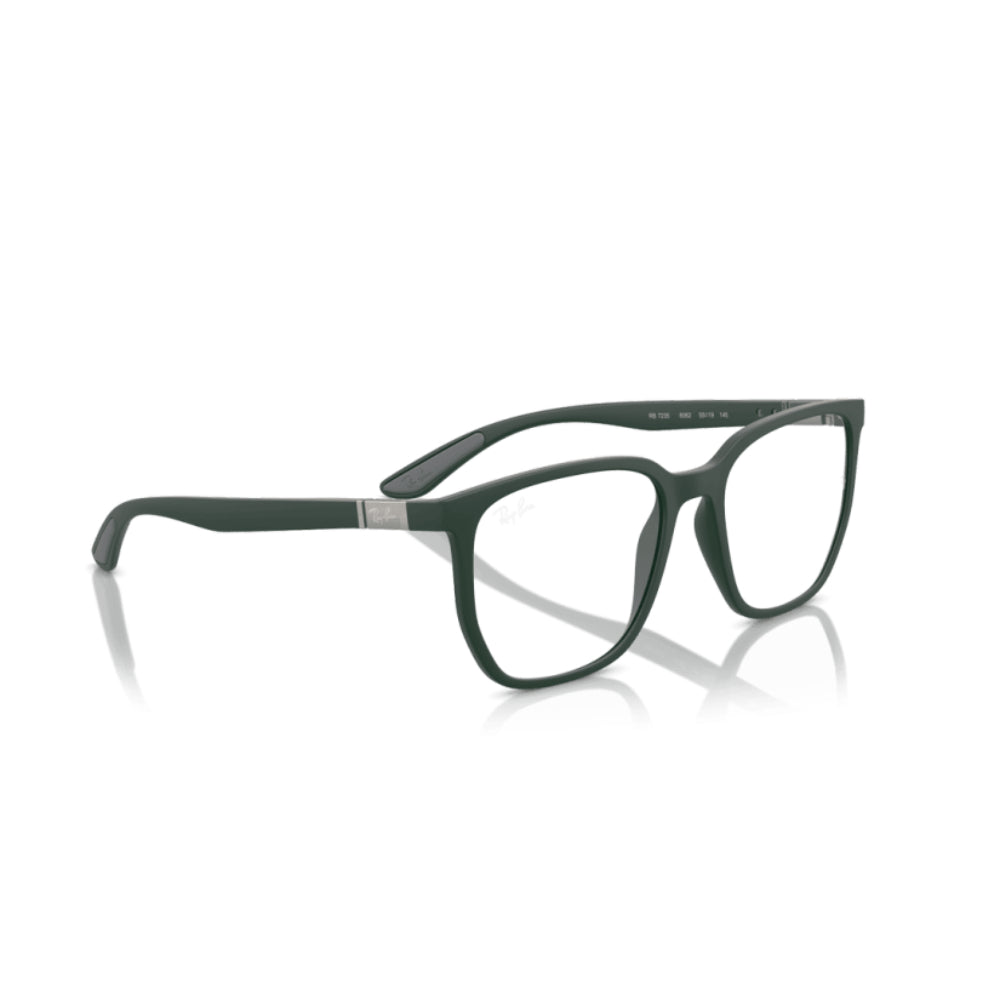 Ray-Ban RX7235558062 Unisex Irregular Clear Eyeglasses