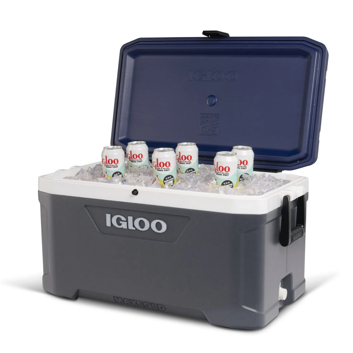 Igloo MaxCold Latitude 70 qt Cooler - Gray/Blue