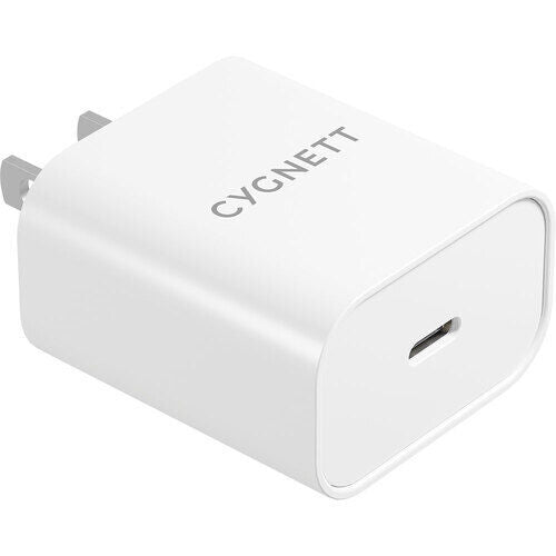 Cygnett PowerPlus 20W USB-C Wall Charger - White