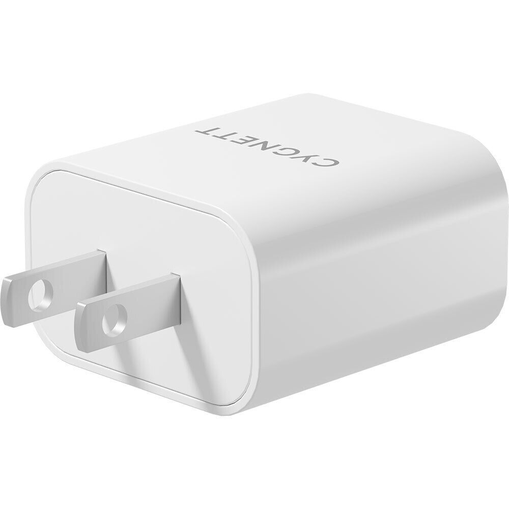 Cargador de pared USB-C Cygnett PowerPlus de 20 W, color blanco 