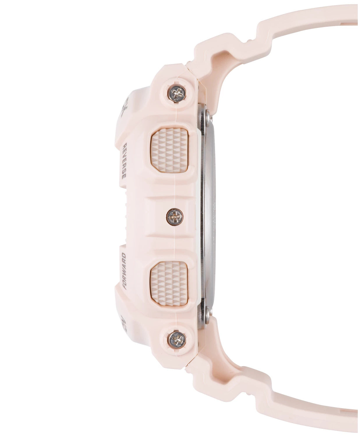 Casio G-Shock Women's 49mm Quartz Digital Analog Pink Resin Strap Watch -