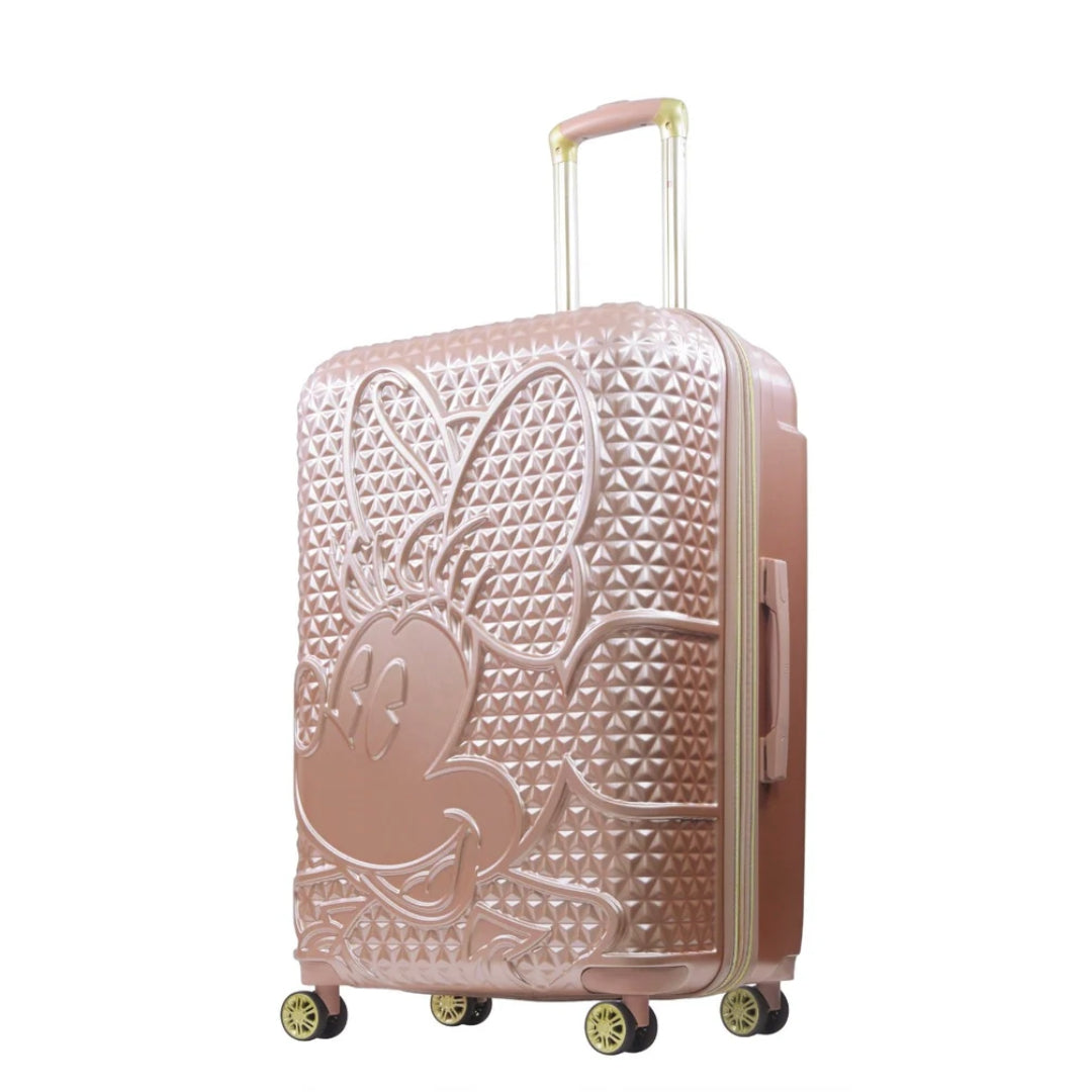 FUL Disney Mickey-Minnie 2 Piece Rolling Suitcase Set