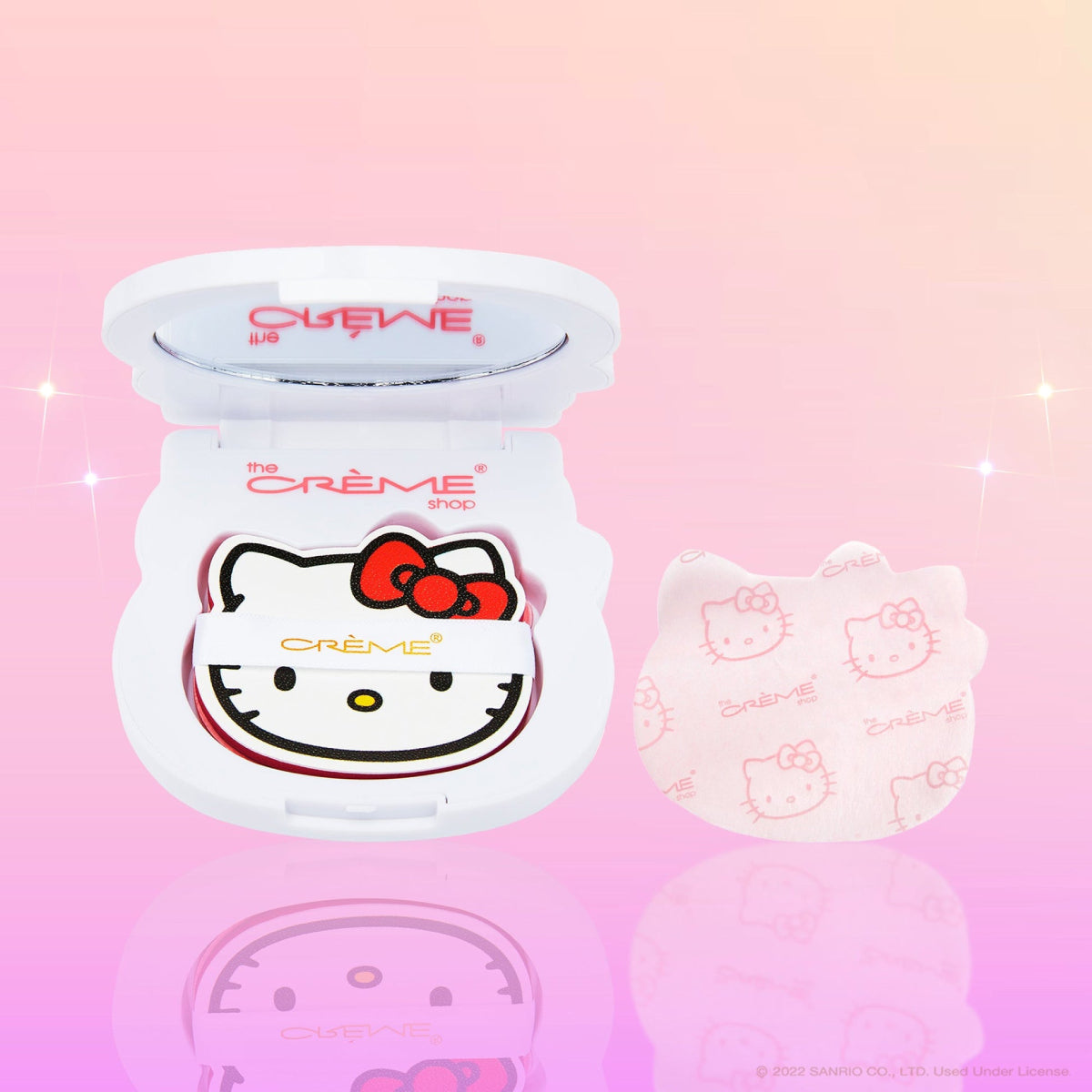 The Crème Shop x Hello Kitty Mattifying Blotting Papers with Mirror