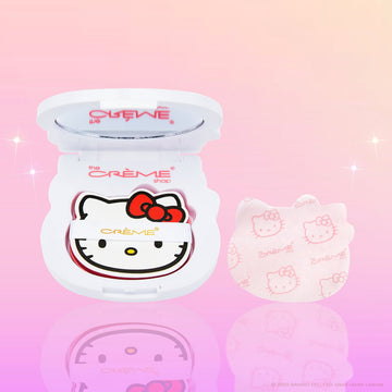 The CrÃ¨me Shop x Hello Kitty Mattifying Blotting Papers with Mirror