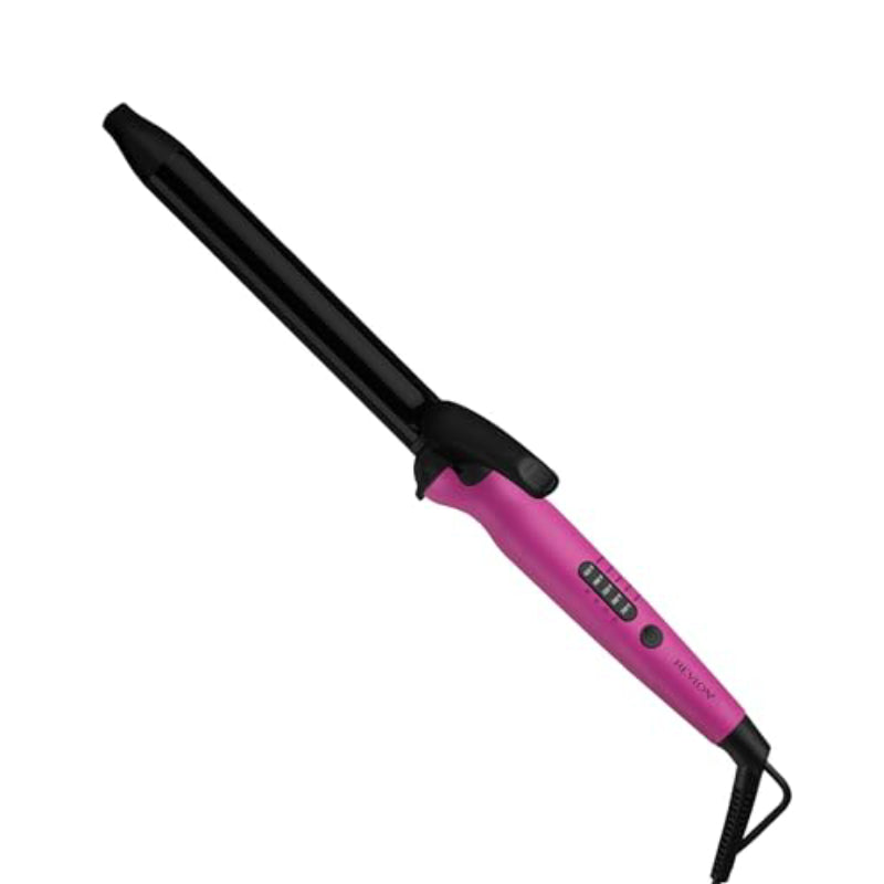 Revlon RVIR1196N1 1" Easy Heat Precision Curling Iron - Pink/Black