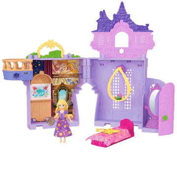 Disney Princess Rapunzel Doll House Playset with Small Doll