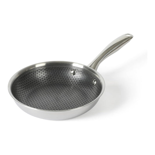 Oster 142498.01 Modessa Non-Stick Tri-Ply 8" Fry Pan - Stainless Steel