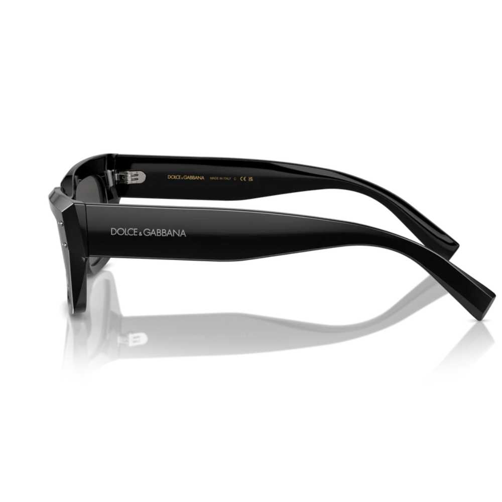 Dolce and Gabbana DG446252501/ Women's Cat Eye Solid Color Sunglasses