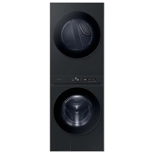 Samsung Bespoke WH46DBH500GV 4.6 cu. ft. AI Laundry Hub Washer with Flex Auto Dispense System and 7.6 cu. ft. Gas Dryer - Brushed Black