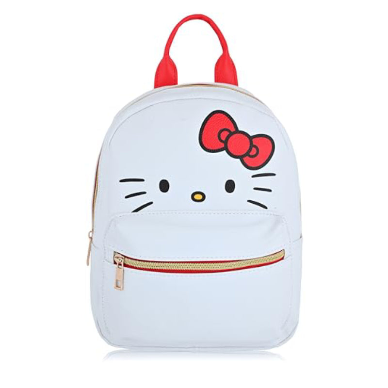 Hello Kitty 10" Mini Backpack - Red/White