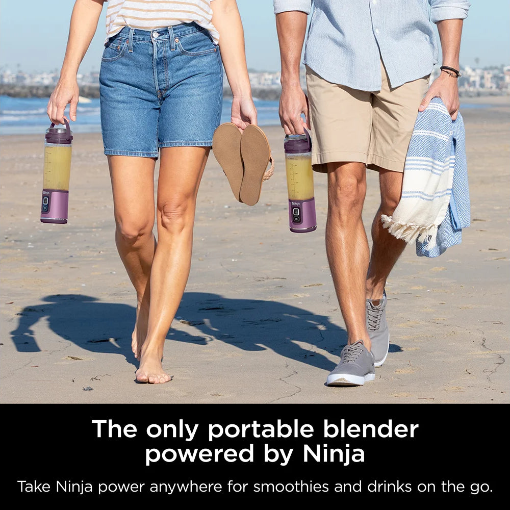 Ninja Blast BC151PR 18 oz Blast Cordless Portable Blender with Leak-Proof Lid - Passion Fruit Purple