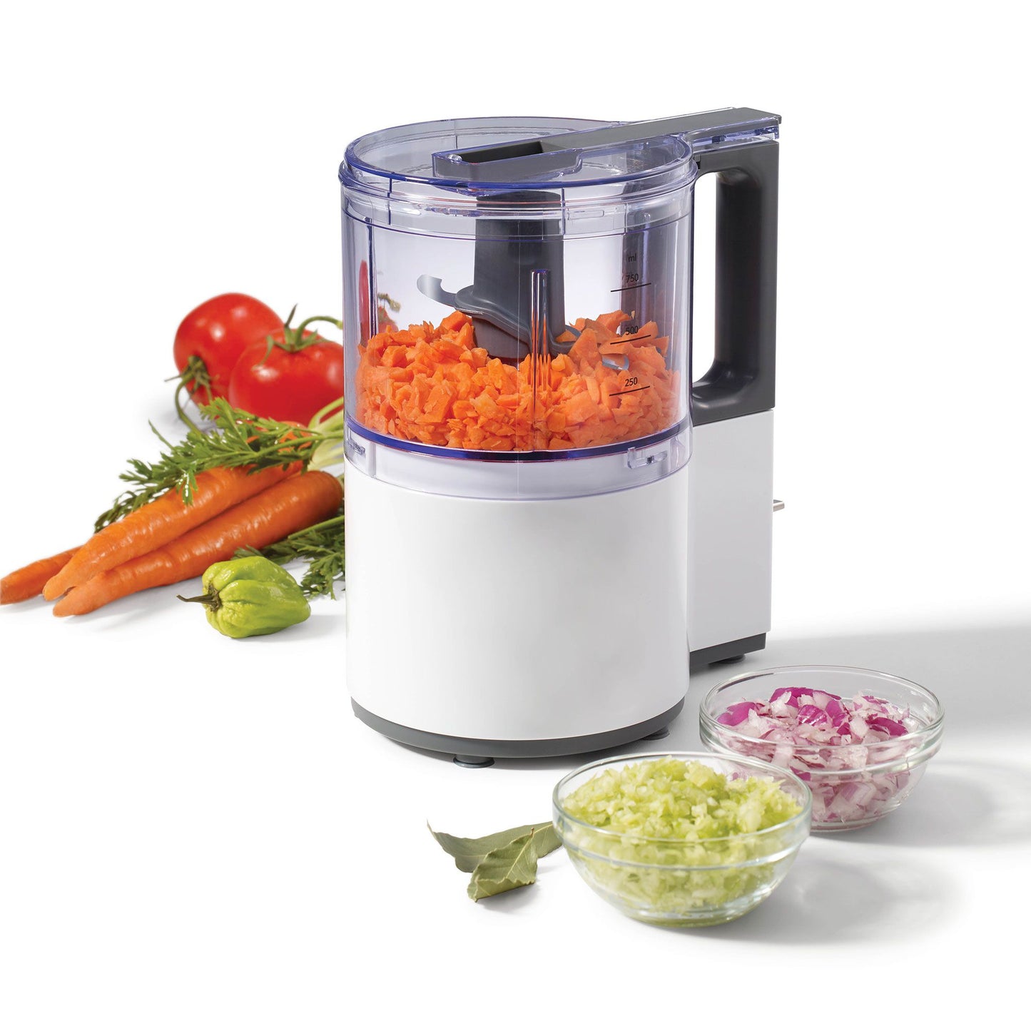 Starfrit 242270030000 Electric Oscillating Food Processor - White