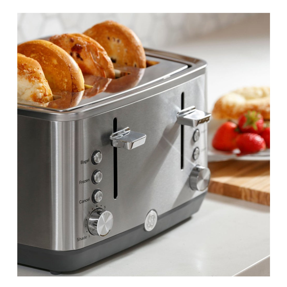 GE G9TMA4SSPSS 4-Slice Toaster - Stainless Steel