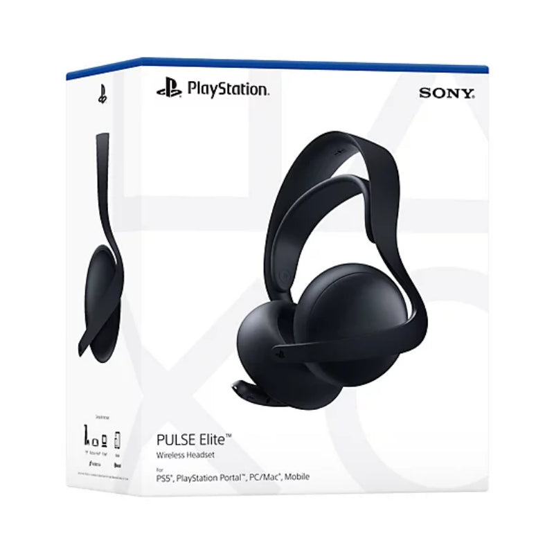 Sony 1000044173 Pulse Elite Wireless Over-the-Ear Headset - Midnight Black