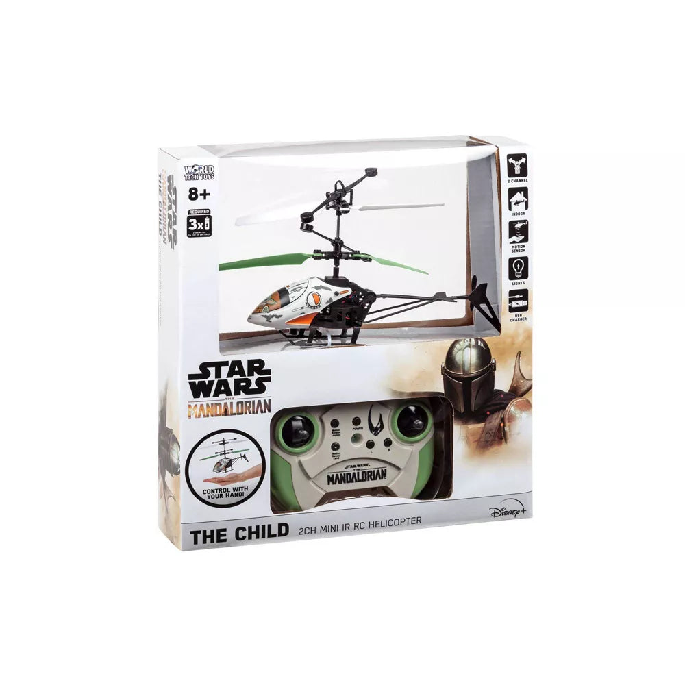 Star Wars: The Mandalorian - The Child (Baby Yoda ) in Pram 2 Channel RC Helicopter