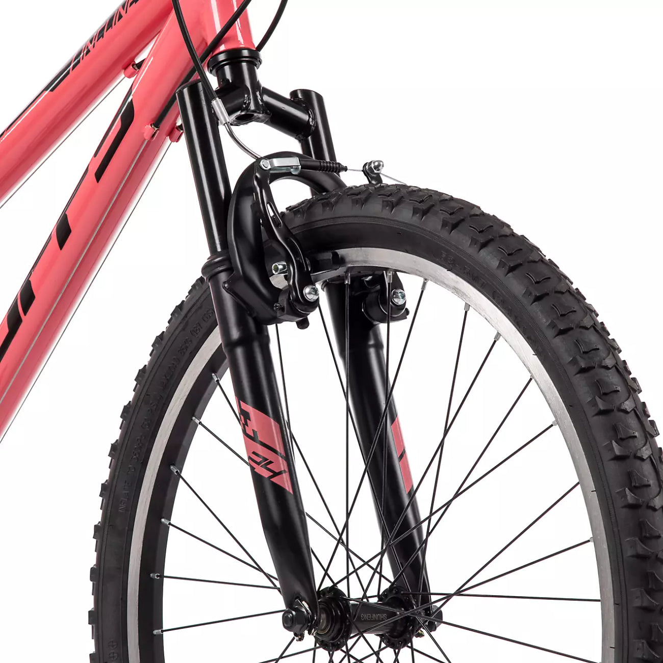 Huffy Incline 24" Women's Mountain Bike - Coral Pink