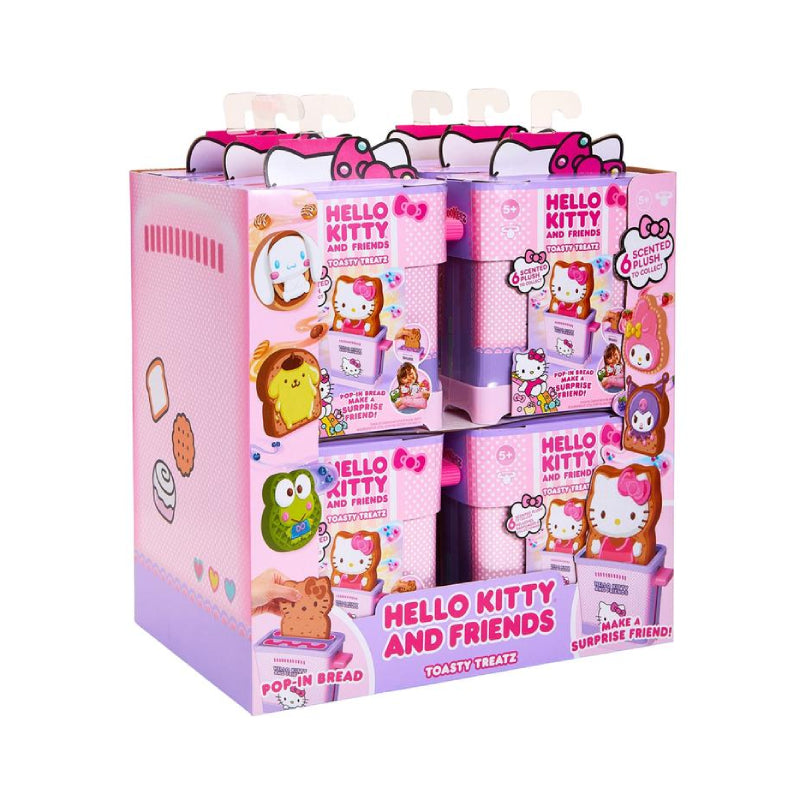 Peluche perfumado Toasty Treatz de Hello Kitty y sus amigos de Cookeez Makery (surtido)