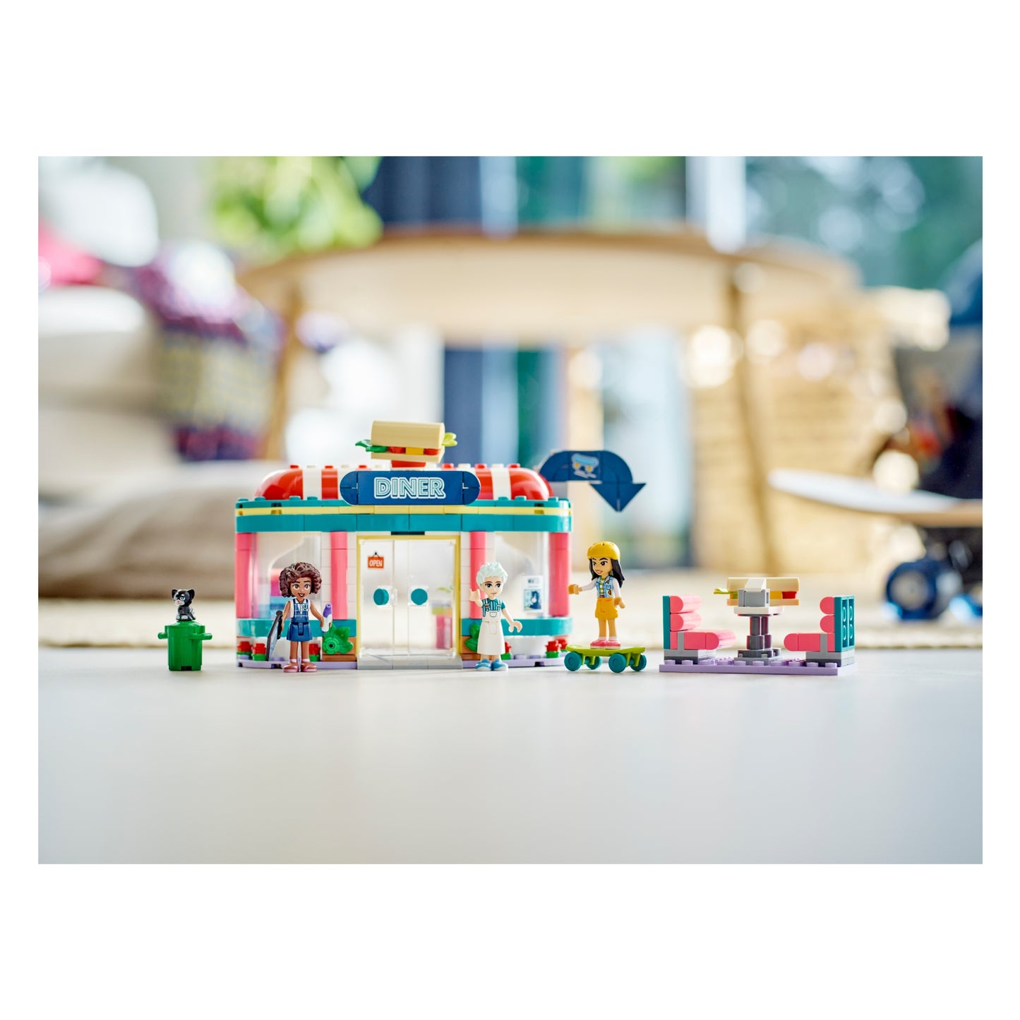 LEGO Friends Heartlake Downtown Diner Building Toy Set (346-Pieces)