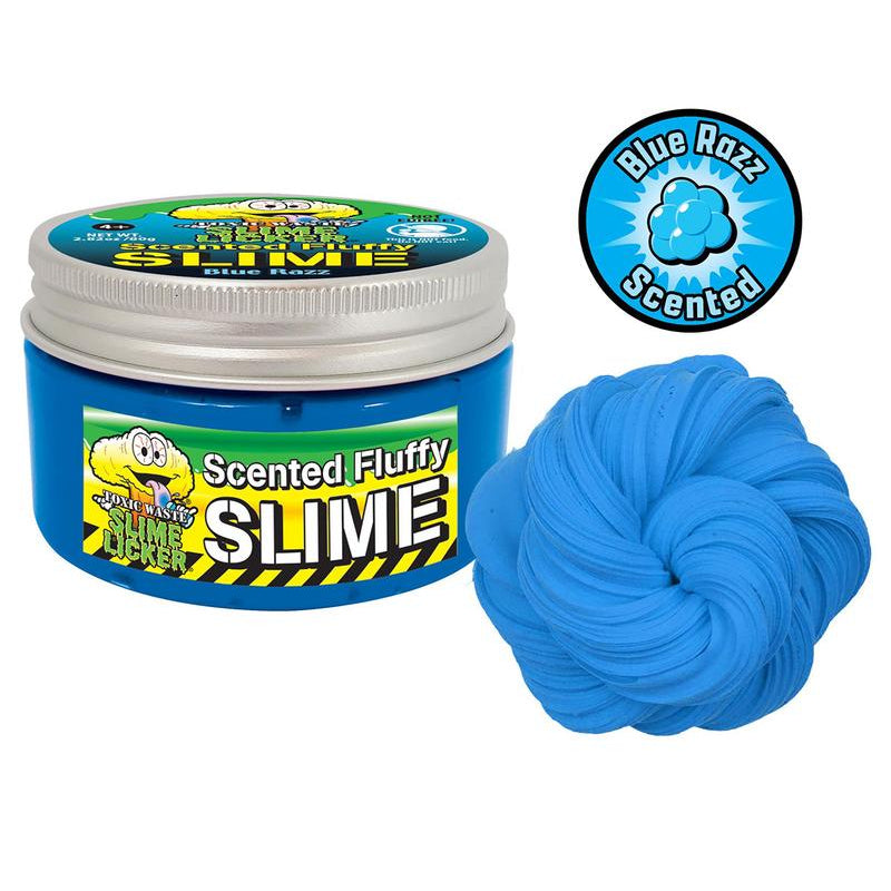 Toxic Waste Slime Licker Scented Fluffy Slime Jar - Assortment