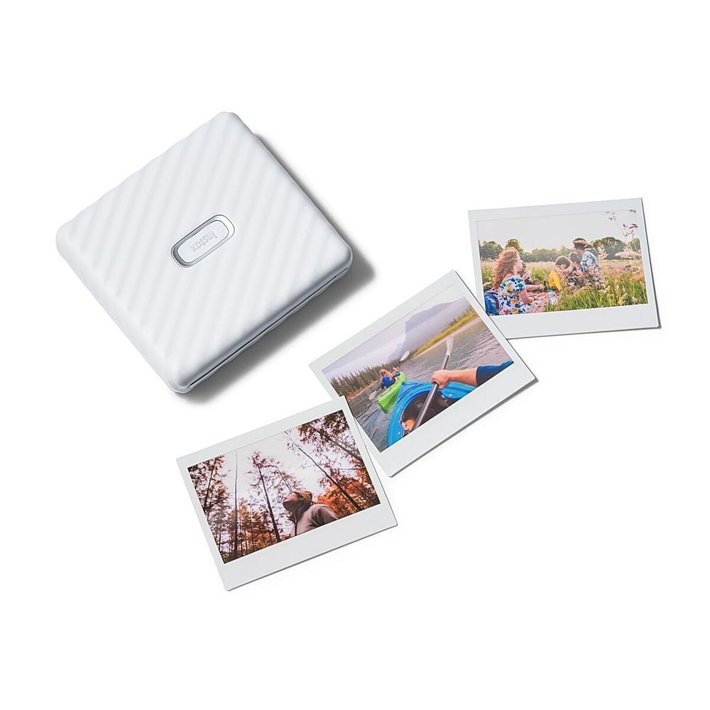 Fujifilm Instax Link Wide Wireless Photo Printer - Ash White