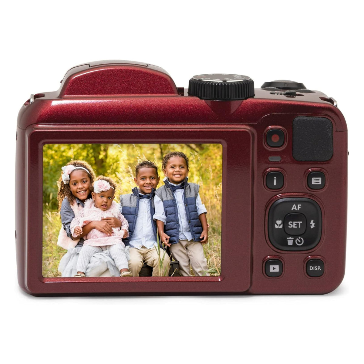 Kodak Pixpro AZ255 Astro Zoom 16MP Digital Camera - Red