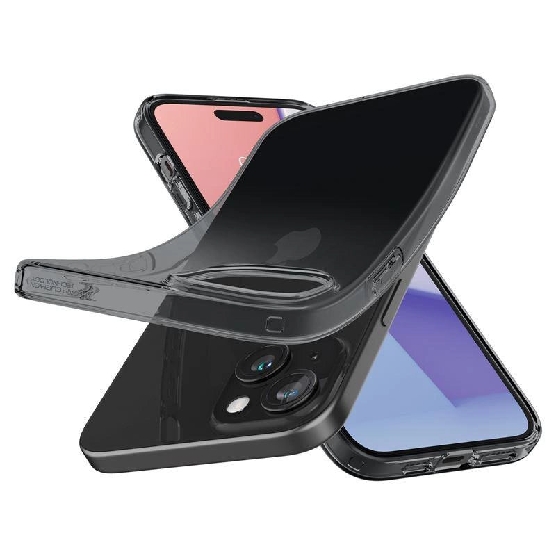 Funda Spigen Crystal Flex para iPhone 15 Plus - Cristal espacial