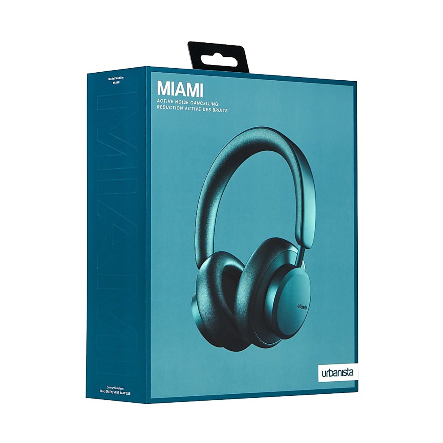 Urbanista Miami Wireless Noise Canceling Bluetooth Over-the-Ear Headphones - Teal Green