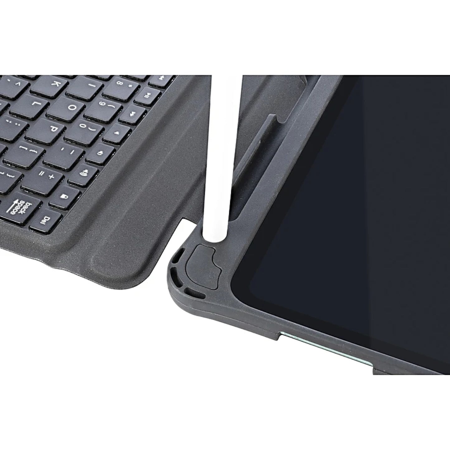 Funda con teclado extraíble y resistente 3 en 1 Tucano Tasto para iPad Air de 10,9" (4.ª generación) de 2020 y iPad Pro de 11" (2.ª generación) - Negro