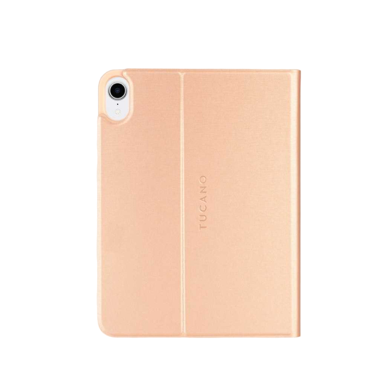 Funda tipo libro de metal Tucano para iPad mini (6.ª generación, 2021) - Oro rosa