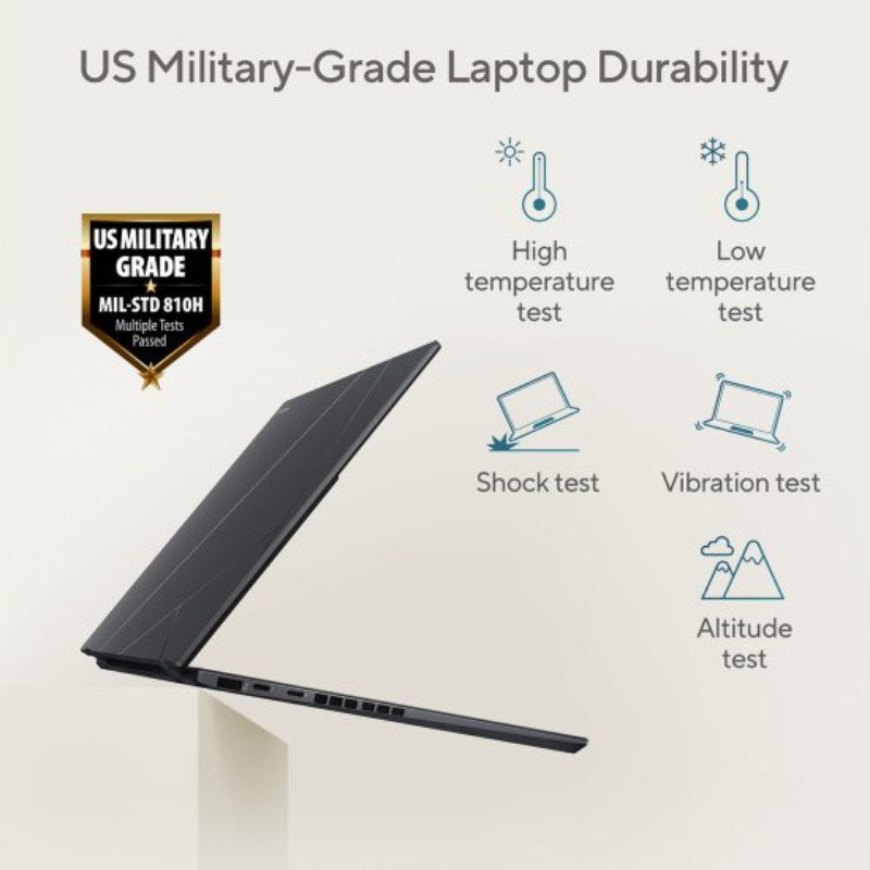 Portátil Asus UX8406MA-DS7 Zenbook Duo Dual de 14" - Intel Core Ultra 7 con memoria de 16 GB y SSD de 1 TB - Gris tinta