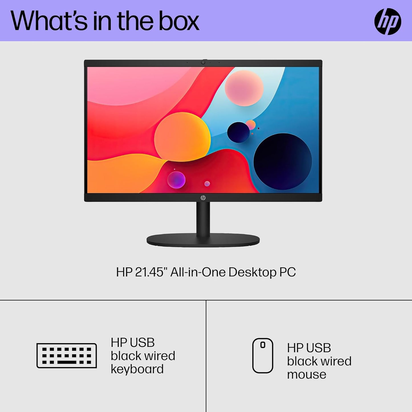 HP 21.45" All - In - One Desk PC