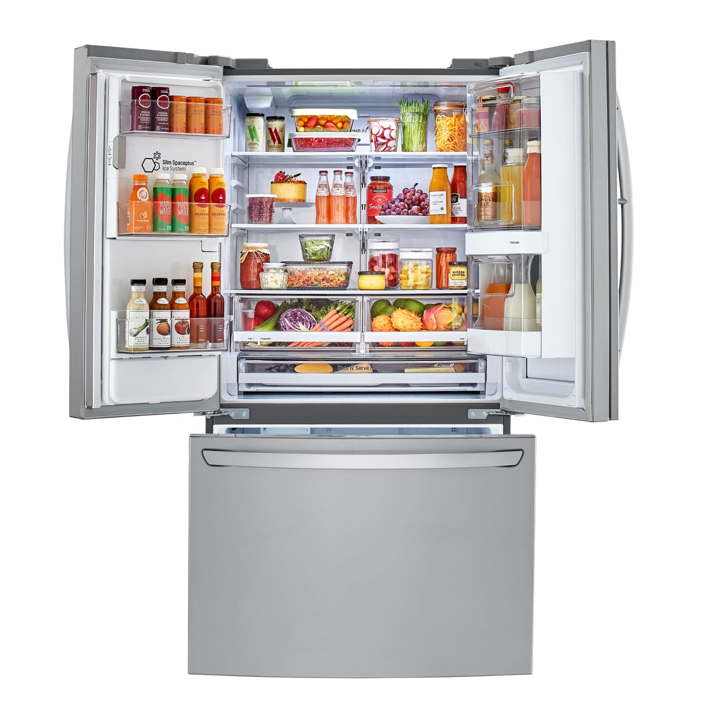 LG 26 CF SS InstaView Door-in-Door Refrigerator - Curacao
