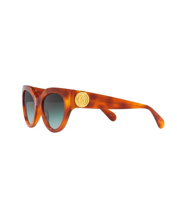 Gucci Cat-eye Frame Sunglasses - Tortoise