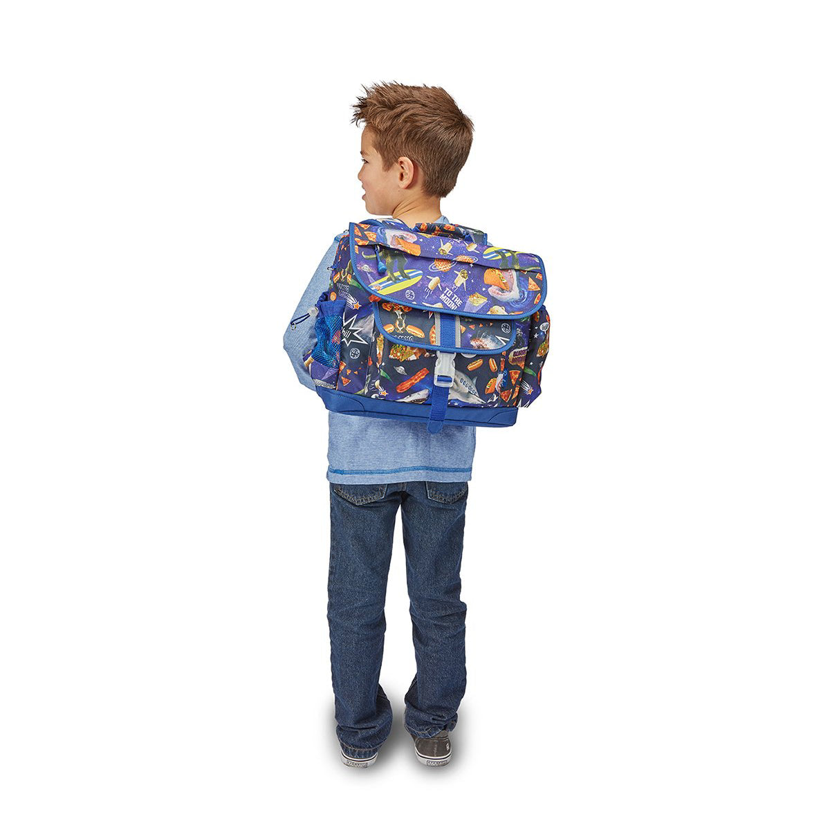 Bixbee 15" Meme Space Odyssey Large Backpack - Blue