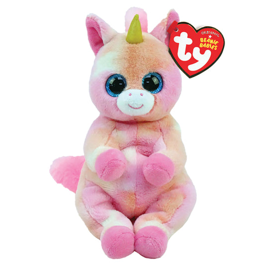 Ty Skylar 8" Unicorn Toy - Pink/Orange