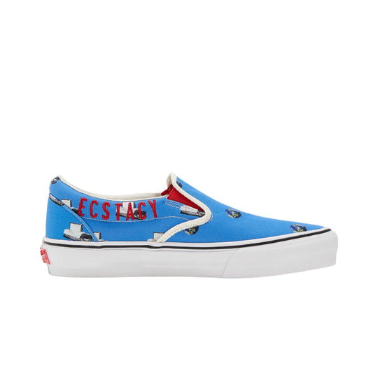 Vans Unisex Vault Classic Slip-on LX Sneaker (Size 10.5) - Blue