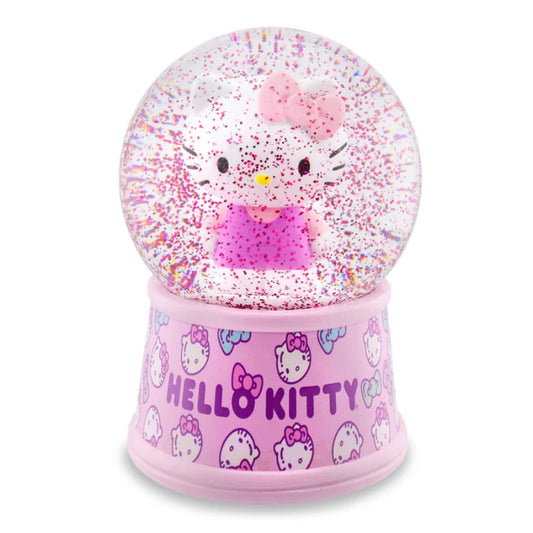 Sanrio Hello Kitty Light-Up 6" Snow Globe - Pink