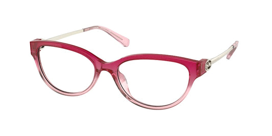 Coach Shimmer Burgundy Pink Gradient Demo Lens Optical