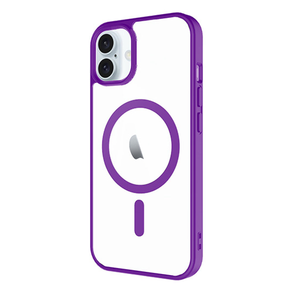 AMPD2 Magsafe Bumper Case for Apple iPhone 16 - Purple