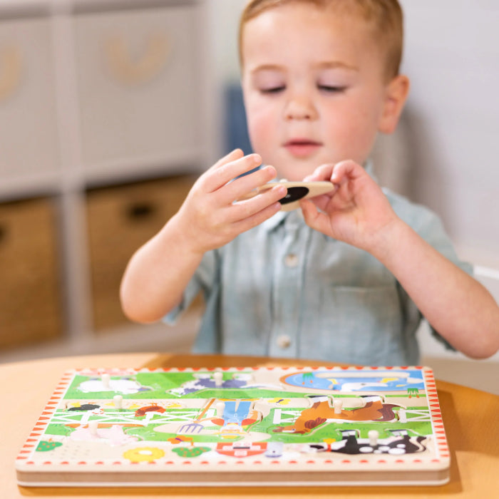 Melissa and Doug Old MacDonald's Farm Song Puzzle (8 Pieces)