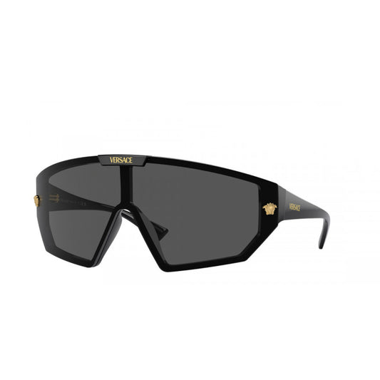 Versace VE446147GB1 Unisex Irregular Mirrored Sunglasses