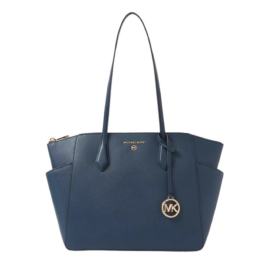 Michael Kors Marilyn Medium Tote Bag - Navy