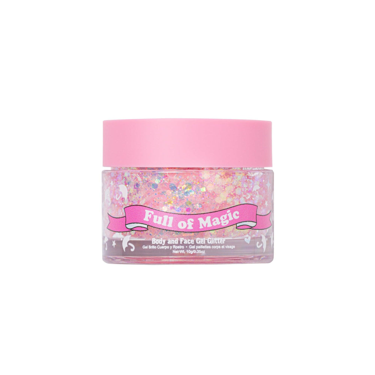 Beauty Creations X My Little Pony "Full of Magic" 0.35 oz Body and Face Gel Glitter - Parasol