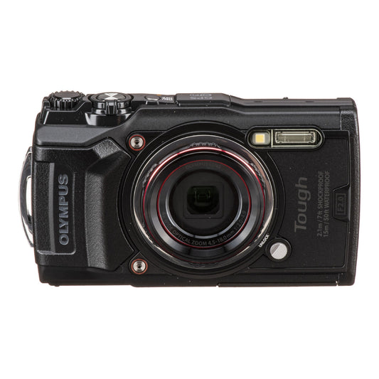 Olympus Tough TG-6 12.0 Megapixel Digital Camera - Black - Curacao